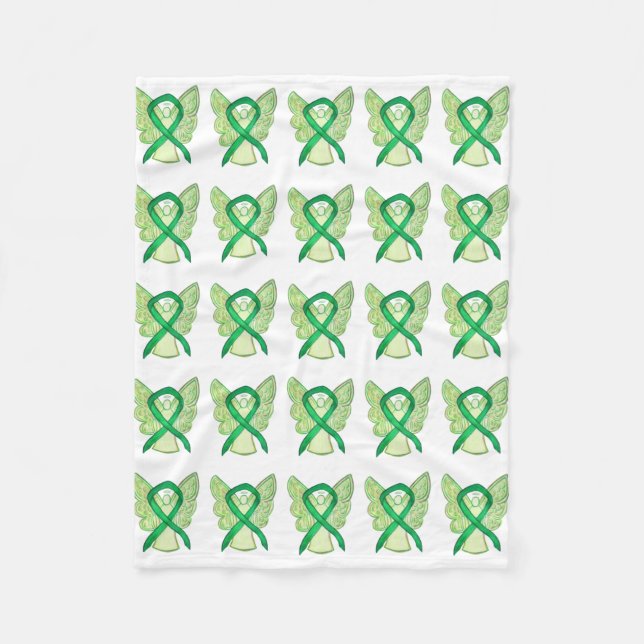 Medvetenhet om cancer i bröstcancer Band Fleece Bl (Framsidan)