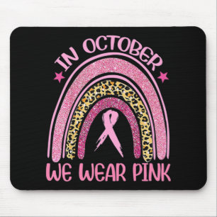 Medvetenhet om cancer i bröstcancer oktober musmatta