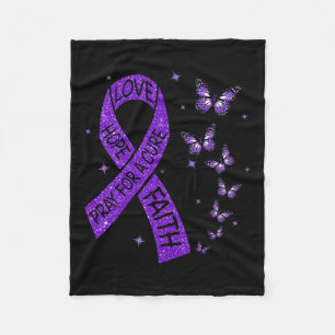 Medvetenhet om cancer i bukspottkörteln2 fleecefilt