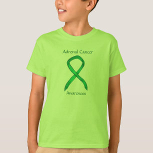 Medvetenhet om cancer i cancer Ribbon Art Shirts T Shirt