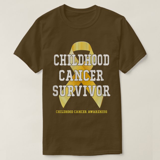 Medvetenhet om cancer i cancer Survivor 249 T Shirt (Design framsida)