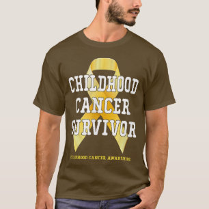 Medvetenhet om cancer i cancer Survivor 249 T Shirt