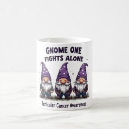 Medvetenhet om cancer i Gnome One-Ensamen Kaffemugg