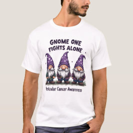 Medvetenhet om cancer i Gnome One-Ensamen T Shirt