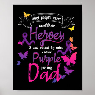 Medvetenhet om cancer i Hero Pappa i november Poster