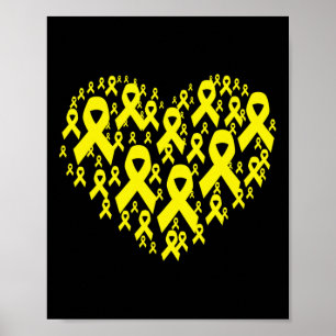 Medvetenhet om cancer i hjärtat poster