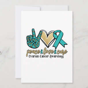 Medvetenhet om cancer i Kärlek Cure Ovarian Spara Datumet