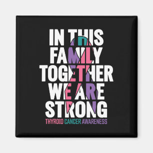 Medvetenhet om cancer i Thyroid Cancer-familjen 1 Magnet