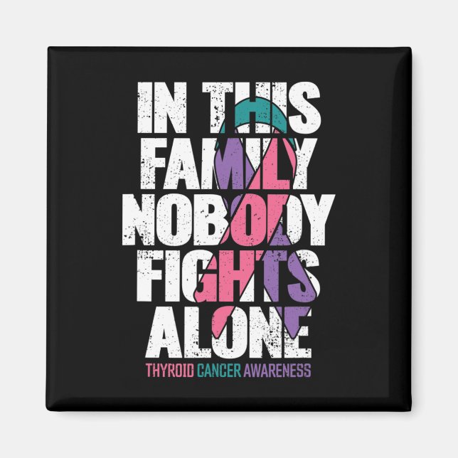 Medvetenhet om cancer i Thyroid Cancer-familjen fö Magnet (Framsidan)