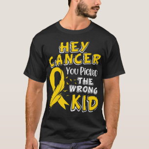 Medvetenhet om cancer Survivor Wrong Kid Supp T Shirt