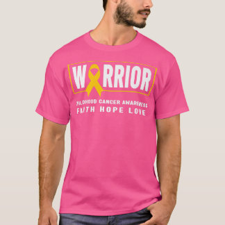 Medvetenhet om cancer vid barndomen - Barntillsyn T Shirt
