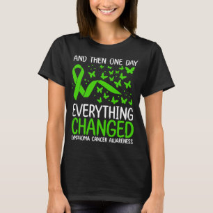 Medvetenhet om cancer vid bröstcancer vid fotgän t shirt