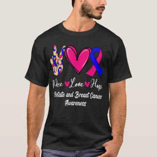Medvetenhet om cancer vid prostatacancer Kärlek Ho T Shirt