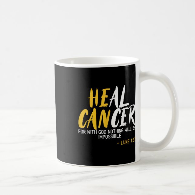 Medvetenhet om cancercancer vid cancer Månadstillä Kaffemugg (Höger)