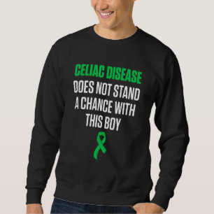 Medvetenhet om Celiac Disease Survivor Warrior 1 Lång Ärmad Tröja