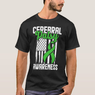 Medvetenhet om Cerebral Palsy Cp för att övervinna T Shirt