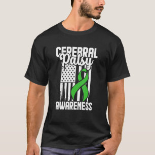 Medvetenhet om Cerebral Palsy Cp för att övervinna T Shirt