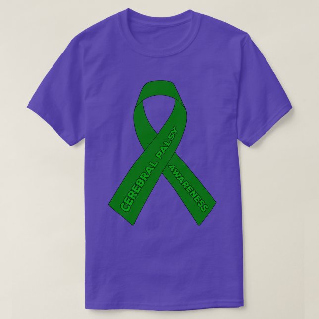 Medvetenhet om Cerebral Palsy T Shirt (Design framsida)