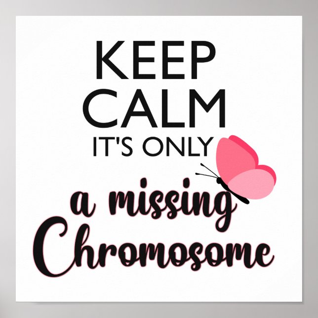 Medvetenhet om Chromosome Turner syndrome saknas Poster (Framsidan)