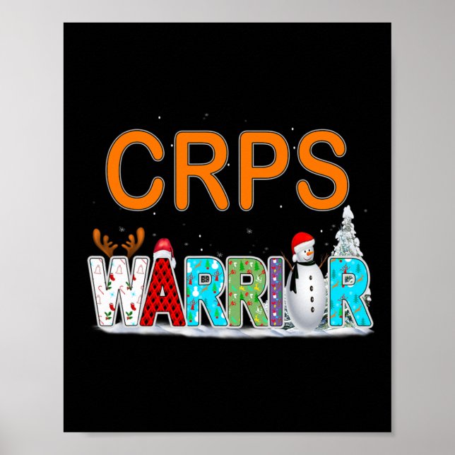 Medvetenhet om Crps Warrior Poster (Framsidan)