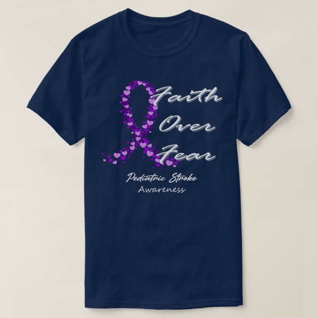 Medvetenhet om detta hos barn vid stroke t shirt (Design framsida)