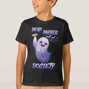 Medvetenhet om diabetes Dead Pancreas Society Ghos T Shirt