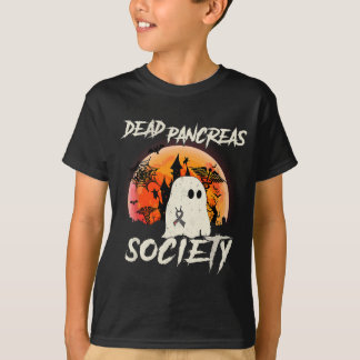 Medvetenhet om diabetes Dead Pancreas Society Hall T Shirt