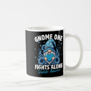 Medvetenhet om diabetes i Ensamen Gnome One-bekämp Kaffemugg