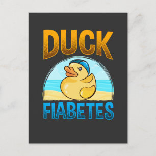 Medvetenhet om diabetes T1D Sjukvård vid diabetes Vykort