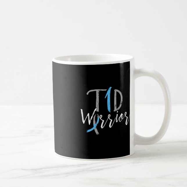 Medvetenhet om diabetes typ 1 - Roligt Kaffemugg (Höger)