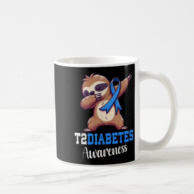 Medvetenhet om diabetes typ 2 B Kaffemugg (Höger)
