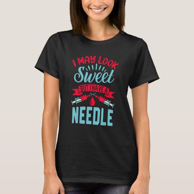 Medvetenhet om diabetesdiabetes Månadsidea T Shirt (Framsida)