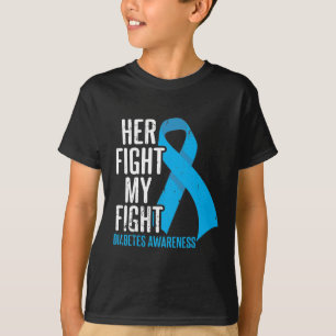 Medvetenhet om diabetesrelaterad dödande familjer t shirt