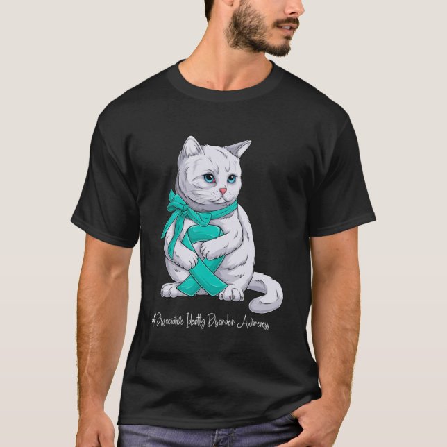 Medvetenhet om dissociationsstörning Månadstea T Shirt (Framsida)