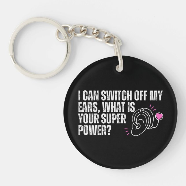 Medvetenhet om dövet - Toppen av Cochlear Implant (Framsidan)