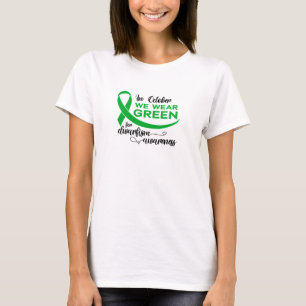 Medvetenhet om dvärghet Vi Bära Grönt Shirt T