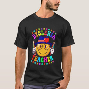 Medvetenhet om dyslexi Dyslexispecialistlärare T Shirt