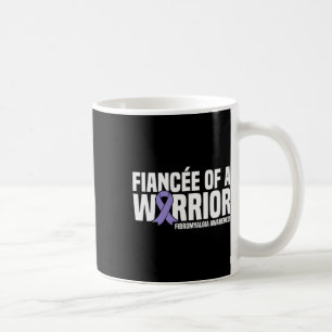 Medvetenhet om en krigare fibromyalgi kaffemugg