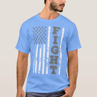 Medvetenhet om Encephalitis - kamp mot amerikansk T Shirt