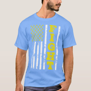 Medvetenhet om endometrios Kamp mot amerikansk Fla T Shirt