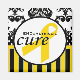 Medvetenhet om endometrios Magnets Magnet