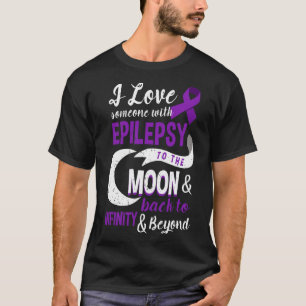 Medvetenhet om epilepsi - Kärlek Son Mamma Pappa d T Shirt