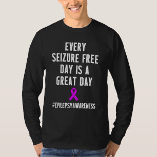 Medvetenhet om epilepsi Keizure Free Epileptic War T Shirt