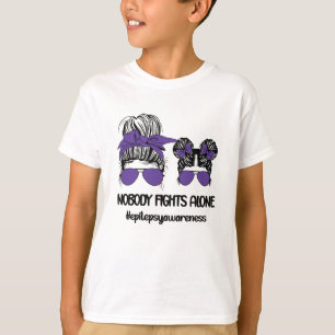 Medvetenhet om epilepsi Månad Epilepsianfallsfam T Shirt