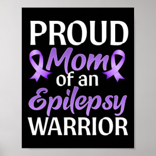 Medvetenhet om epilepsi Månad proklamerat Mamma i Poster
