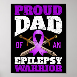 Medvetenhet om epilepsi Månad proklamerat Pappa i Poster