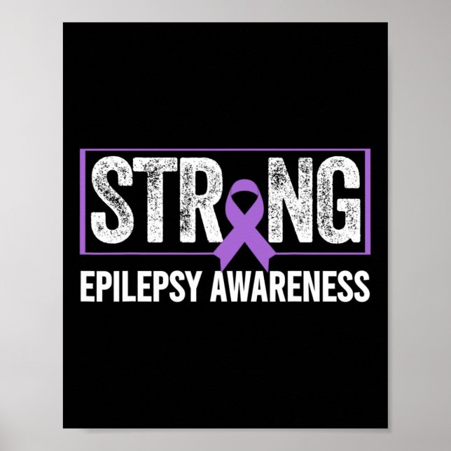 Medvetenhet om epilepsi - Ökad medvetenhet om epil Poster (Framsidan)