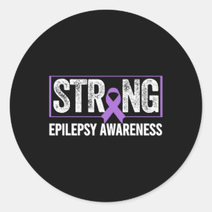 Medvetenhet om epilepsi - Ökad medvetenhet om epil Runt Klistermärke