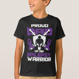 Medvetenhet om epilepsi Pappa T Shirt