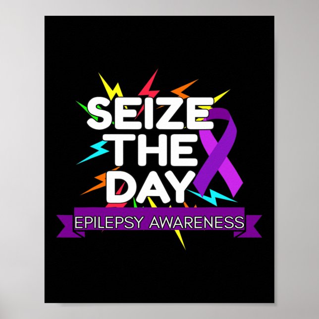 Medvetenhet om epilepsi  poster (Framsidan)